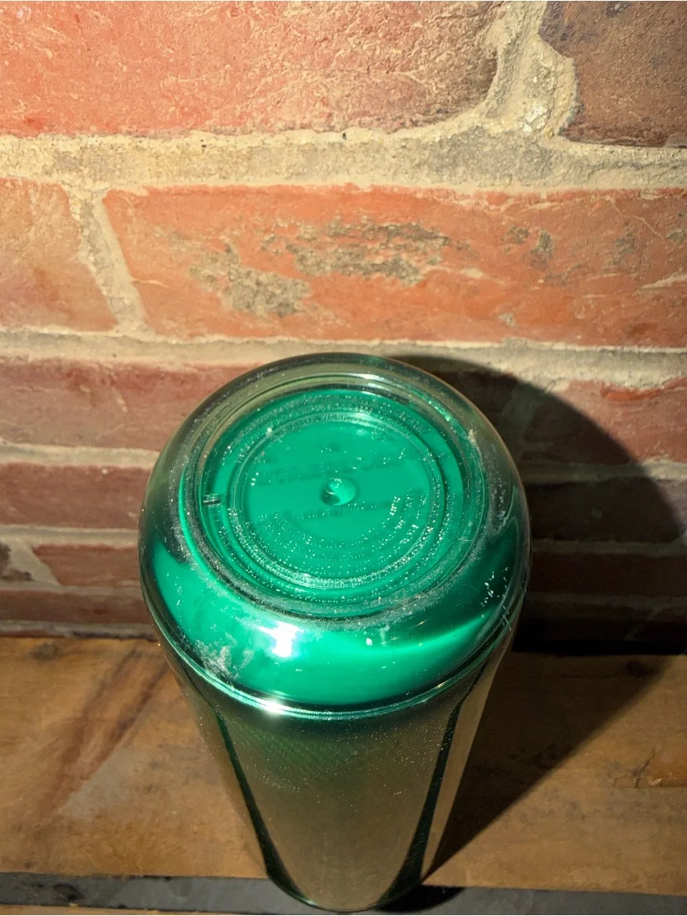 Starbucks Emerald Green Travel Tumbler with White Siren Logo